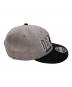 中古・古着 New Era (ニューエラ) キャップ グレー×ブラック：8000円