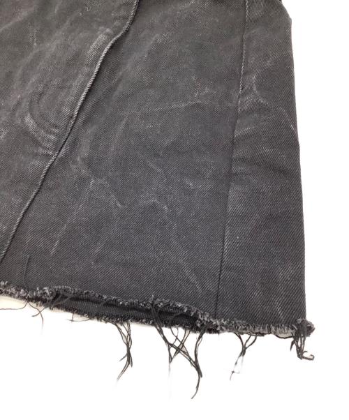 melt the lady（メルトザレディ）MELT THE LADY (メルトザレディ) デニムスカート ブラック サイズ:Mの古着・服飾アイテム