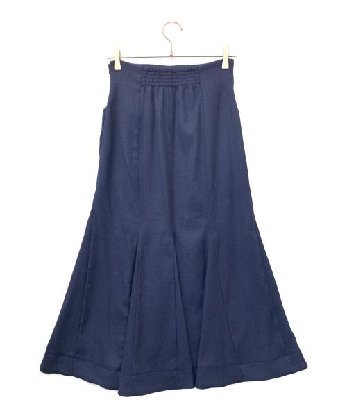 CELFORD（セルフォード）CELFORD (セルフォード) リネンライクマーメイドスカート ネイビー サイズ:38の古着・服飾アイテム