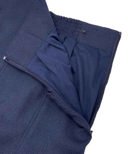 CELFORD（セルフォード）CELFORD (セルフォード) リネンライクマーメイドスカート ネイビー サイズ:38の古着・服飾アイテム