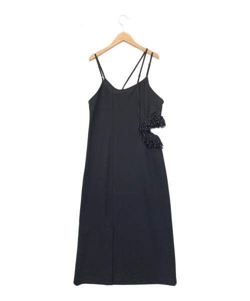 UNITED TOKYO（ユナイテッドトーキョー）UNITED TOKYO (ユナイテッドトーキョー) キャミソールワンピース ブラック サイズ:FREEの古着・服飾アイテム