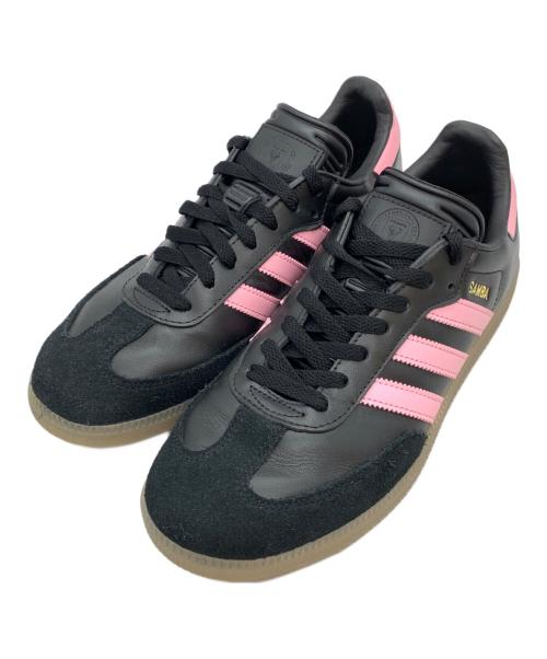 adidas（アディダス）adidas (アディダス) SAMBA INTER MIAMI ブラック×ピンク サイズ:27cmの古着・服飾アイテム