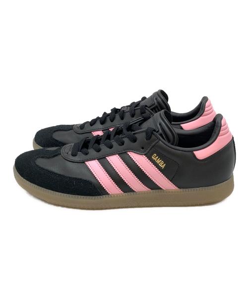adidas（アディダス）adidas (アディダス) SAMBA INTER MIAMI ブラック×ピンク サイズ:27cmの古着・服飾アイテム