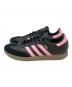 adidas (アディダス) SAMBA INTER MIAMI ブラック×ピンク サイズ:27cm：9000円