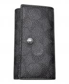 COACHコーチ）の古着「シグネチャー キーケース」｜グレー