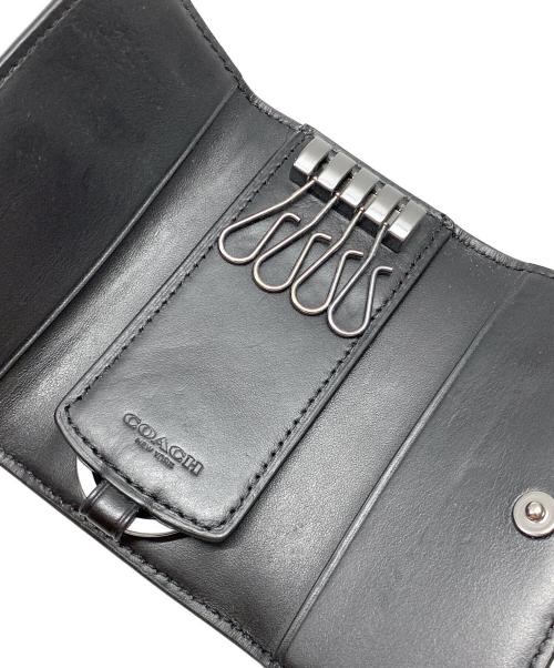 COACH（コーチ）COACH (コーチ) シグネチャー キーケース グレーの古着・服飾アイテム