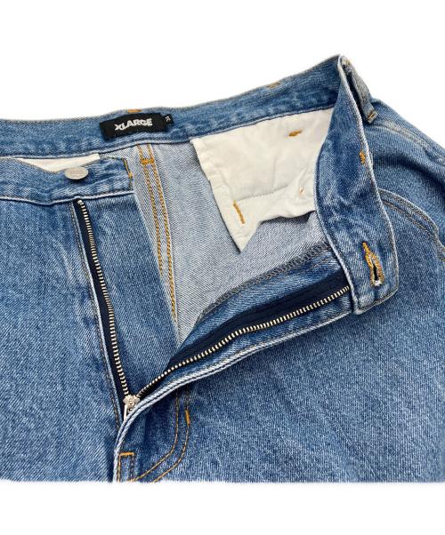 X-LARGE（エクストララージ）X-LARGE (エクストララージ) デニムカーゴパンツ インディゴ サイズ:34インチの古着・服飾アイテム