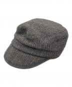 BUBO SPORT TOGSブーボースポーツトグス）の古着「ビーチクロス シェルターキャップ」｜ブラック