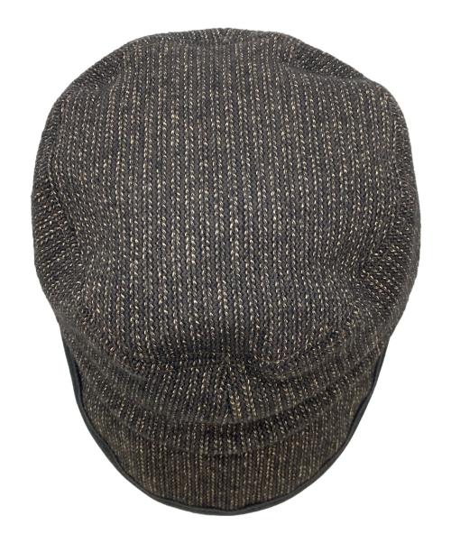 BUBO SPORT TOGS（ブーボースポーツトグス）BUBO SPORT TOGS (ブーボースポーツトグス) ビーチクロス シェルターキャップ ブラックの古着・服飾アイテム