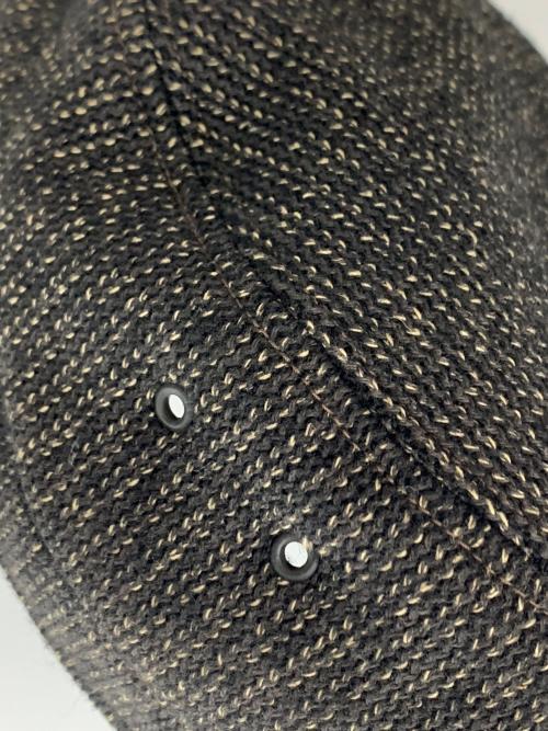 BUBO SPORT TOGS（ブーボースポーツトグス）BUBO SPORT TOGS (ブーボースポーツトグス) ビーチクロス シェルターキャップ ブラックの古着・服飾アイテム