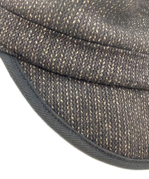 BUBO SPORT TOGS（ブーボースポーツトグス）BUBO SPORT TOGS (ブーボースポーツトグス) ビーチクロス シェルターキャップ ブラックの古着・服飾アイテム