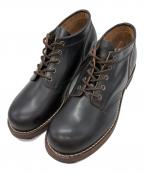 ROLLING DUB TRIOローリングダブトリオ）の古着「COUPENプレーントゥシューズ」｜ブラック