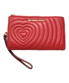 MICHAEL KORS（マイケル・コース）の古着「2つ折り財布」｜レッド