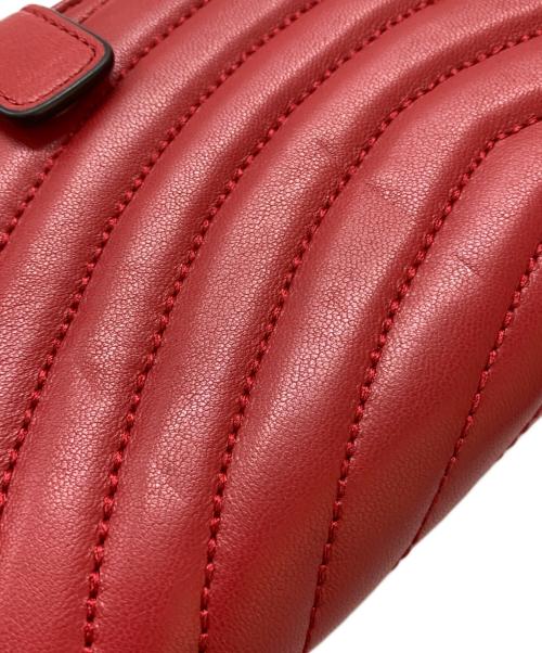 MICHAEL KORS（マイケル・コース）MICHAEL KORS (マイケル・コース) 2つ折り財布 レッドの古着・服飾アイテム
