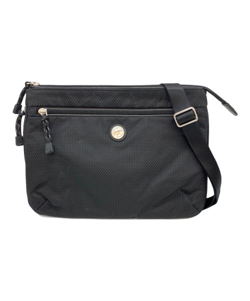 HUNTING WORLD（ハンティングワールド）HUNTING WORLD (ハンティングワールド) ショルダーバッグ ブラックの古着・服飾アイテム