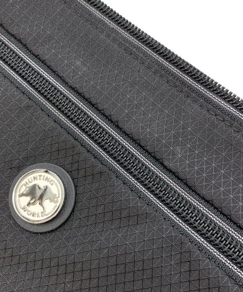 HUNTING WORLD（ハンティングワールド）HUNTING WORLD (ハンティングワールド) ショルダーバッグ ブラックの古着・服飾アイテム