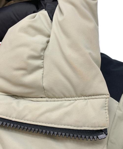 FIRST DOWN（ファーストダウン）FIRST DOWN (ファーストダウン) ダウンジャケット ベージュ サイズ:Mの古着・服飾アイテム