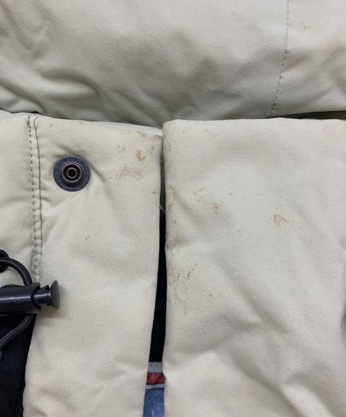 FIRST DOWN（ファーストダウン）FIRST DOWN (ファーストダウン) ダウンジャケット ベージュ サイズ:Mの古着・服飾アイテム