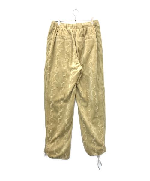 BOOMX（-）BOOMX (-) ニットパンツ ベージュ サイズ:Lの古着・服飾アイテム