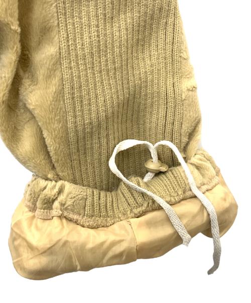 BOOMX（-）BOOMX (-) ニットパンツ ベージュ サイズ:Lの古着・服飾アイテム