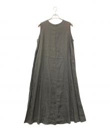 UNTITLED（アンタイトル）の古着「ノースリーブワンピース」｜ブラウン