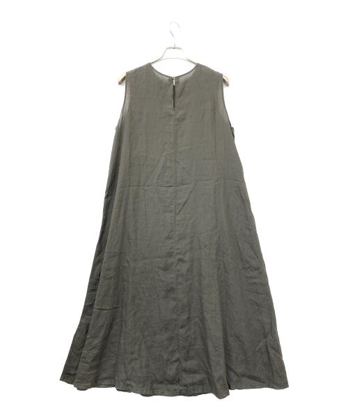 UNTITLED（アンタイトル）UNTITLED (アンタイトル) ノースリーブワンピース ブラウン サイズ:42の古着・服飾アイテム