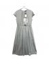 INDIVI（インディヴィ）の古着「ノースリーブワンピース」｜グレー