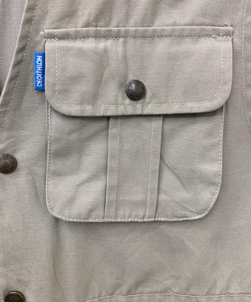 decathlon（デカトロン）DECATHLON (デカトロン) ベスト カーキ サイズ:不明の古着・服飾アイテム