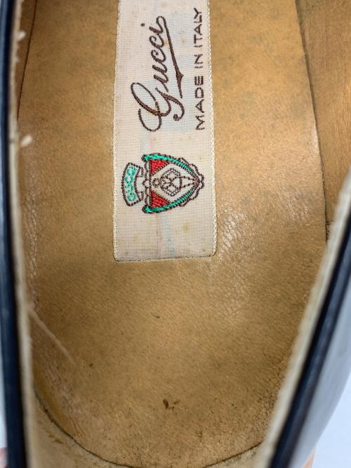 GUCCI（グッチ）GUCCI (グッチ) インターロッキングG ローファー ブラック サイズ:M(40.5)の古着・服飾アイテム