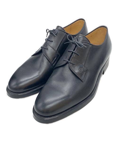 GUCCI（グッチ）GUCCI (グッチ) プレーントゥシューズ ブラック サイズ:41 Dの古着・服飾アイテム