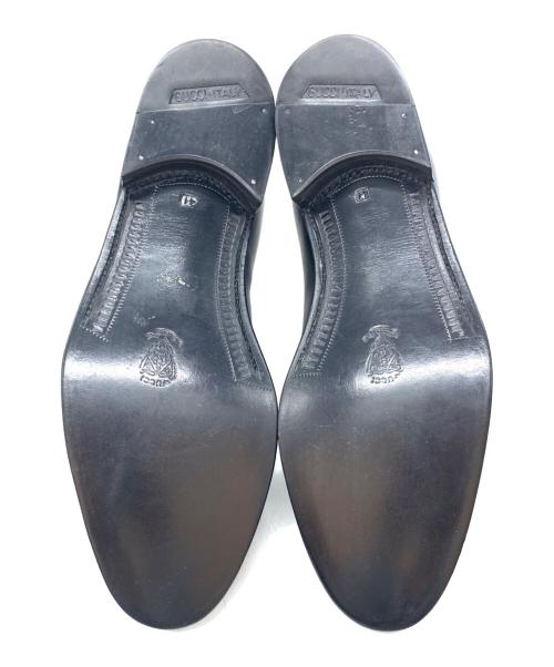 GUCCI（グッチ）GUCCI (グッチ) プレーントゥシューズ ブラック サイズ:41 Dの古着・服飾アイテム