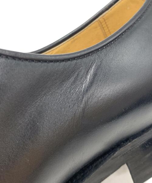 GUCCI（グッチ）GUCCI (グッチ) プレーントゥシューズ ブラック サイズ:41 Dの古着・服飾アイテム