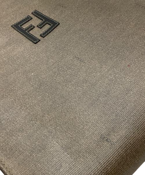 FENDI（フェンディ）FENDI (フェンディ) FFロゴ オールド 2WAYバッグ ブラウンの古着・服飾アイテム