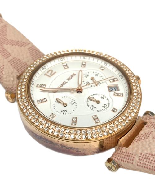MICHAEL KORS（マイケル・コース）MICHAEL KORS (マイケルコース) パーカー クロノグラフ 腕時計の古着・服飾アイテム