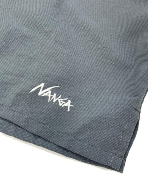 NANGA（ナンガ）NANGA (ナンガ) AIR CLOTH COMFY S/S SHIRT 半袖シャツ グレー サイズ:Lの古着・服飾アイテム