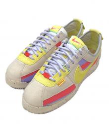 NIKE×UNION（ナイキ×ユニオン）の古着「Nike Cortez "Lemon Frost"」｜ベージュ×イエロー