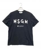 MSGMエムエスジーエム）の古着「半袖カットソー」｜ブラック