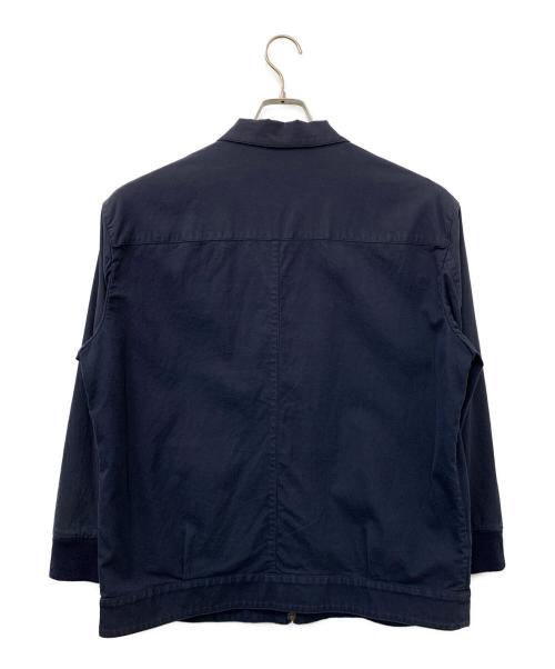 PAPAS（パパス）PAPAS (パパス) ジップジャケット ネイビー サイズ:Lの古着・服飾アイテム
