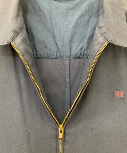 PAPAS（パパス）PAPAS (パパス) ジップジャケット ネイビー サイズ:Lの古着・服飾アイテム
