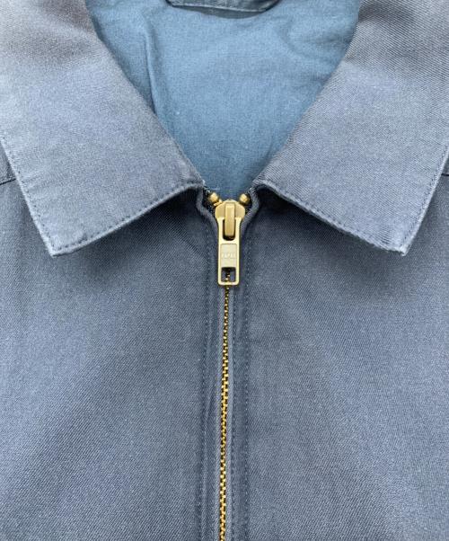 PAPAS（パパス）PAPAS (パパス) ジップジャケット ネイビー サイズ:Lの古着・服飾アイテム