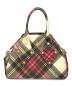Vivienne Westwood（ヴィヴィアンウエストウッド）の古着「ハンドバッグ」｜ベージュ×ピンク