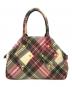 Vivienne Westwood (ヴィヴィアンウエストウッド) ハンドバッグ ベージュ×ピンク：20000円