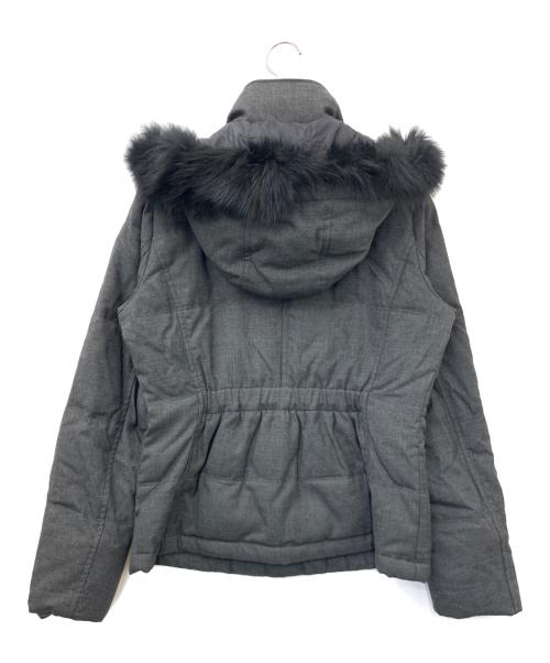BURBERRY GOLF（バーバリーゴルフ）BURBERRY GOLF (バーバリーゴルフ) ファー ダウンコート グレー サイズ:1の古着・服飾アイテム