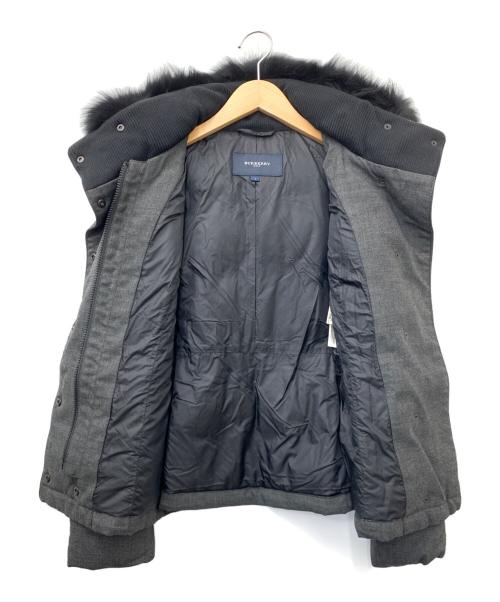 BURBERRY GOLF（バーバリーゴルフ）BURBERRY GOLF (バーバリーゴルフ) ファー ダウンコート グレー サイズ:1の古着・服飾アイテム