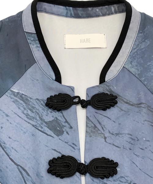 HARE（ハレ）HARE (ハレ) Landscapeチャイナワンピース ブルー サイズ:FREEの古着・服飾アイテム