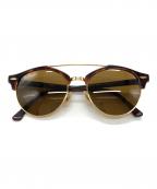 RAY-BANレイバン）の古着「CLUBROUND DOUBLE BRIDGE」｜ブラウン