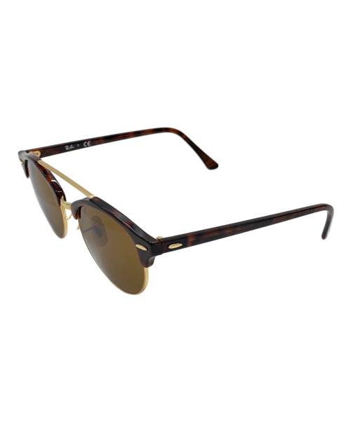 RAY-BAN（レイバン）RAY-BAN (レイバン) CLUBROUND DOUBLE BRIDGE ブラウン サイズ:51□19の古着・服飾アイテム