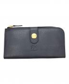IL BISONTEイル ビゾンテ）の古着「ロングウォレット」｜ネイビー