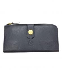 IL BISONTE（イル ビゾンテ）の古着「ロングウォレット」｜ネイビー