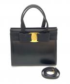 Salvatore Ferragamoサルヴァトーレ フェラガモ）の古着「ハンドバッグ」｜ブラック